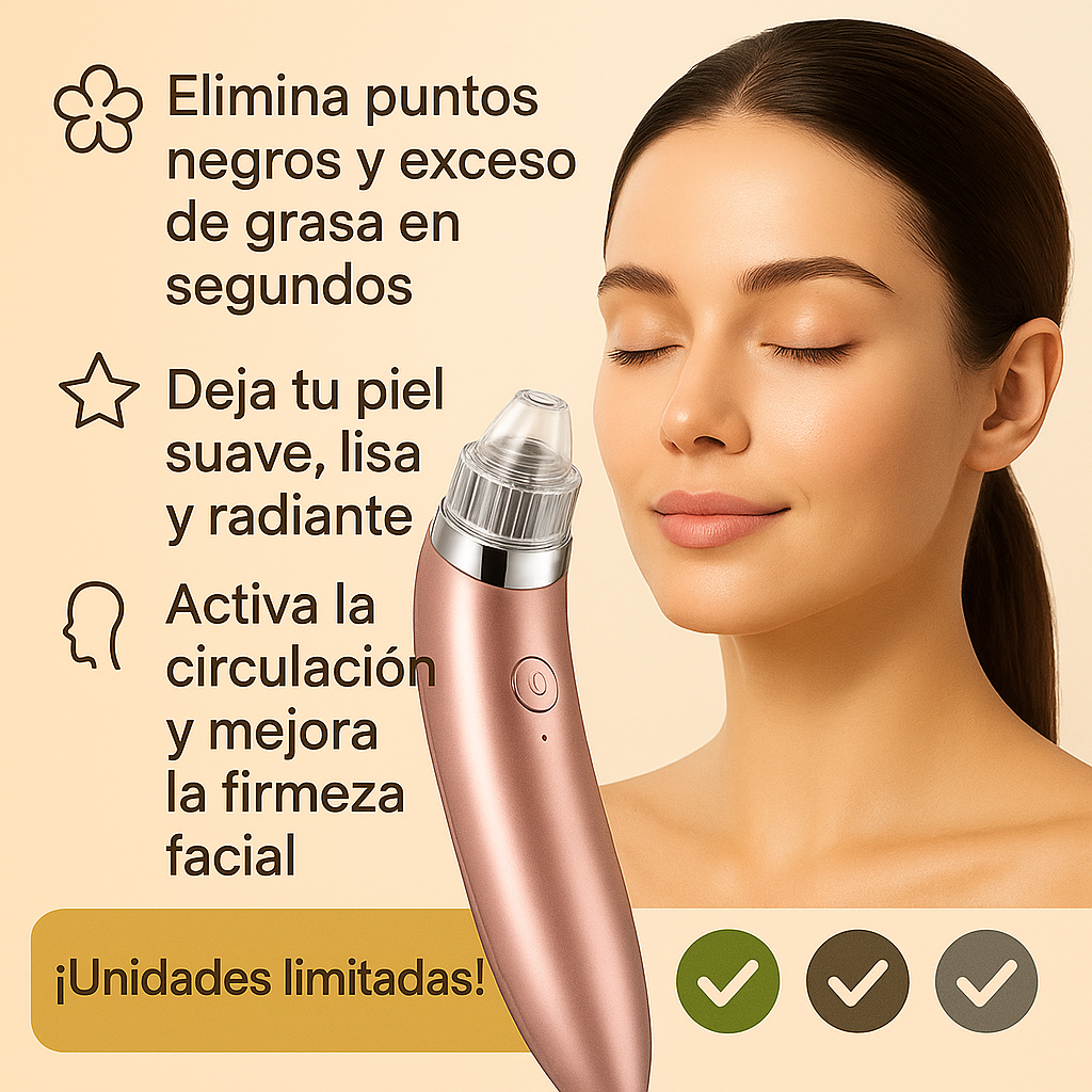 VacuumSkin – Adiós Puntos Negros, Hola Piel Suave